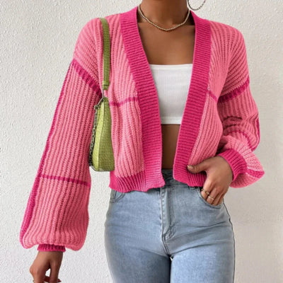 Waverly | Camille Martin Bubblegum Knit Cardigan