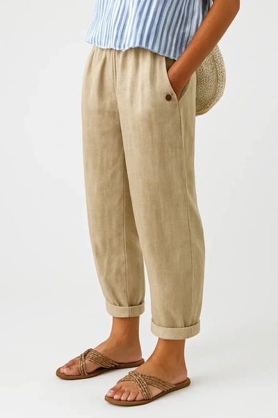 Elise | Timeless comfort in a light linen and cotton blend