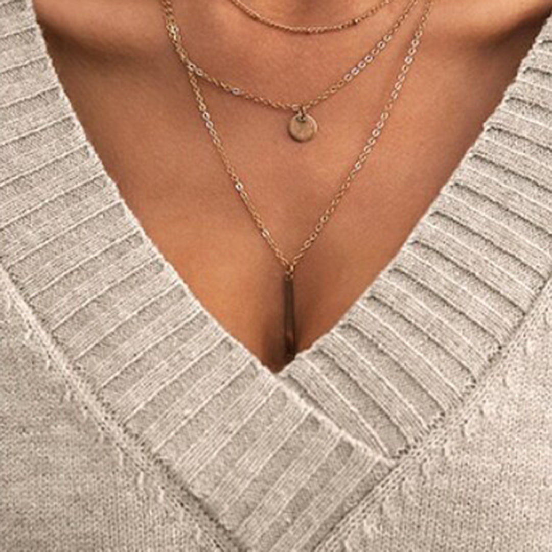 The Marjorie Sweater™  | Elegant V-Neck