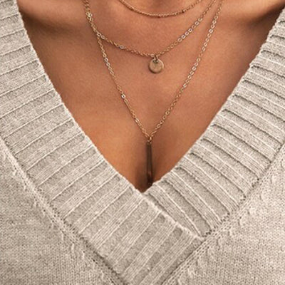 The Marjorie Sweater™  | Elegant V-Neck