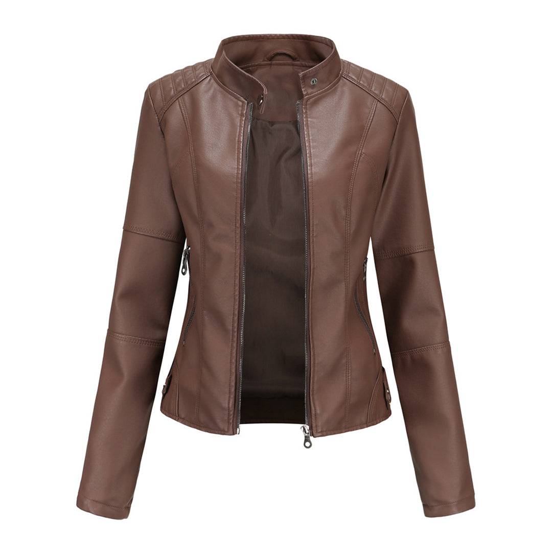 Dupont | Elegant Leather Jacket