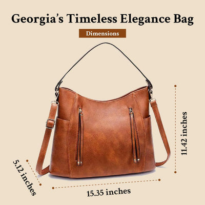 Georgia’s Timeless Elegance | Vintage Shoulder Bag