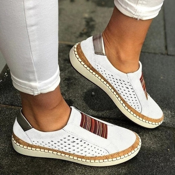 Carolyn | Chic Boho Slip-On Sneakers