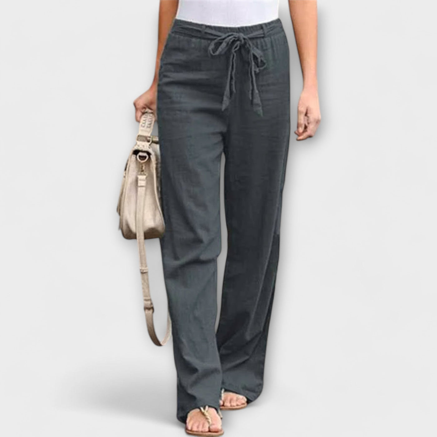 Lorena | Lightweight Linen Trousers