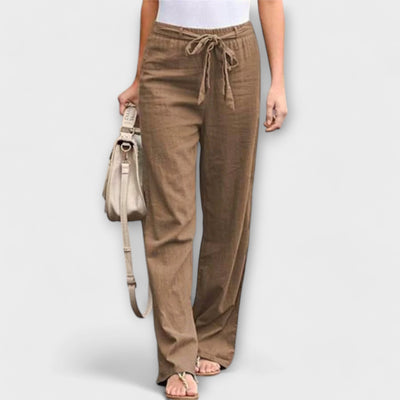 Lorena | Lightweight Linen Trousers