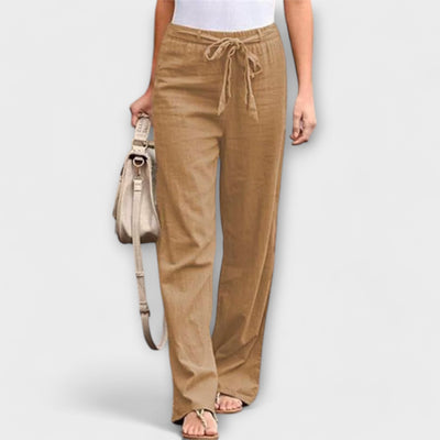 Lorena | Lightweight Linen Trousers