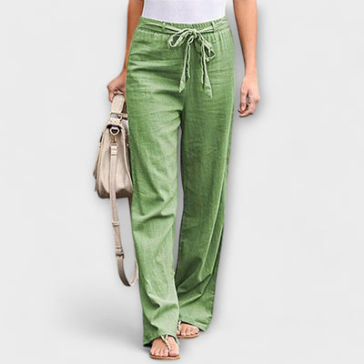 Lorena | Lightweight Linen Trousers
