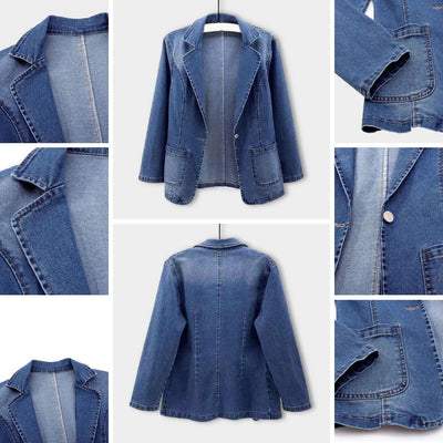 Stylish Denim Blazer for Women