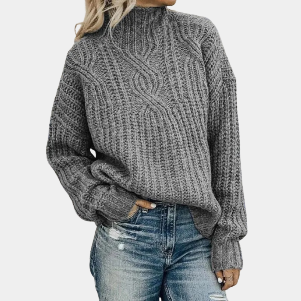 The Harriet Sweater™ | Forest Cable