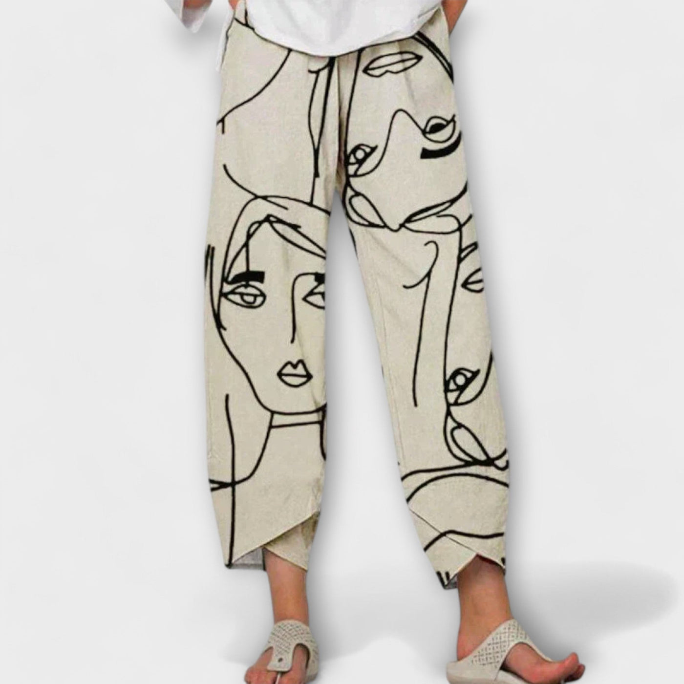 Nathalie| Linen Trousers