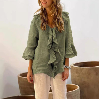 Loralei | Stylish Ruffled Blouse