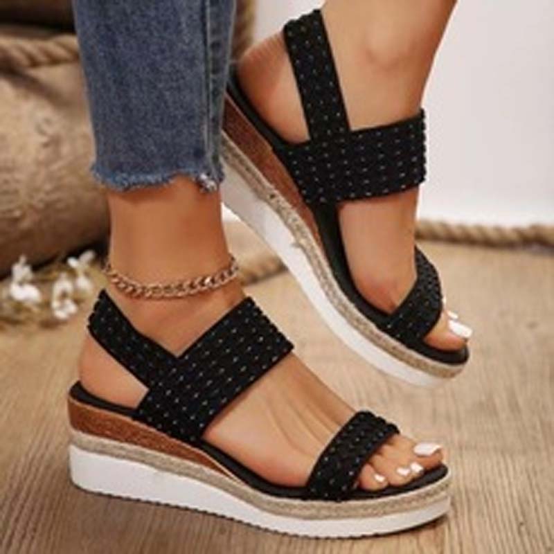 Casual wedge sandals