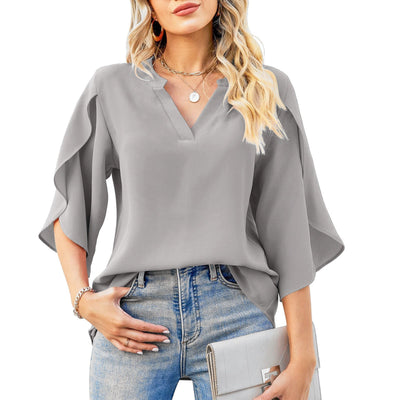 Katelina | Elegant V-Neck Top