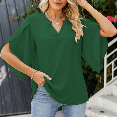 Katelina | Elegant V-Neck Top