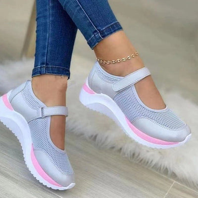 Casual Mesh Platform Sneakers