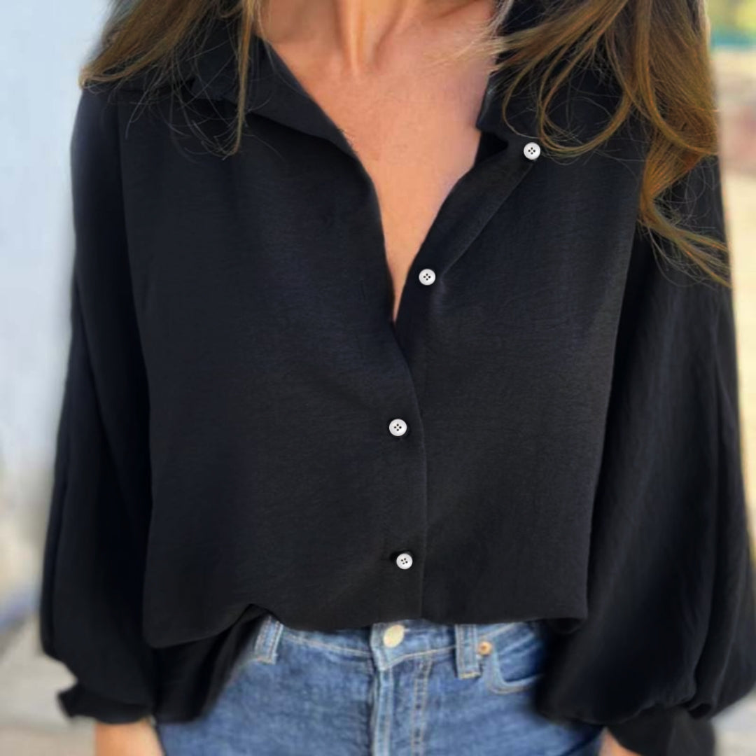 Isola | Elegant Button-Up Blouse