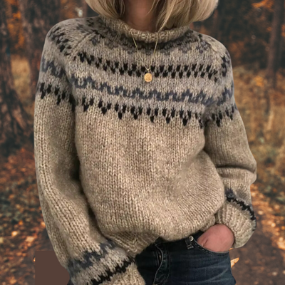 Astrid | Women's Nordic Knit Sweater