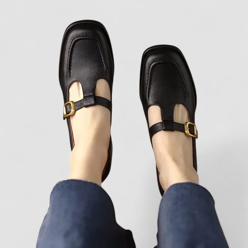 Elizabeth | Orthopedic Shoes with T-Strap