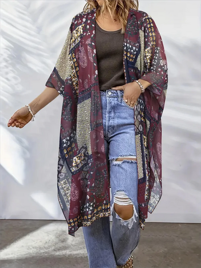 Printed Kimono