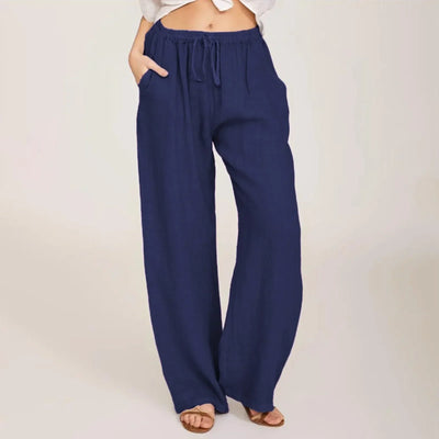 Julia | Comfortable Cotton Linen Pants