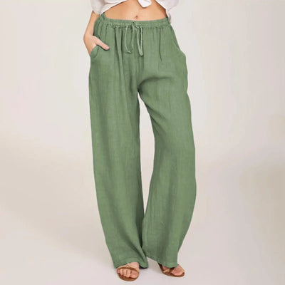 Julia | Comfortable Cotton Linen Pants