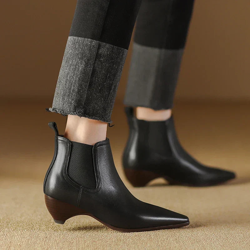 Laira | Leather Boots