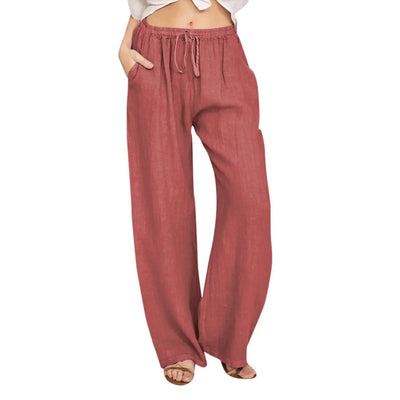 Julia | Comfortable Cotton Linen Pants