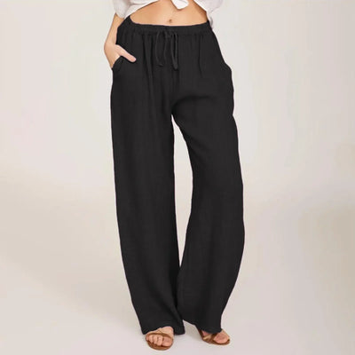 Julia | Comfortable Cotton Linen Pants