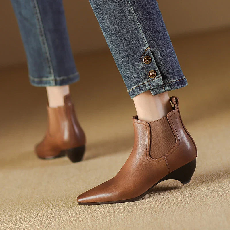 Laira | Leather Boots