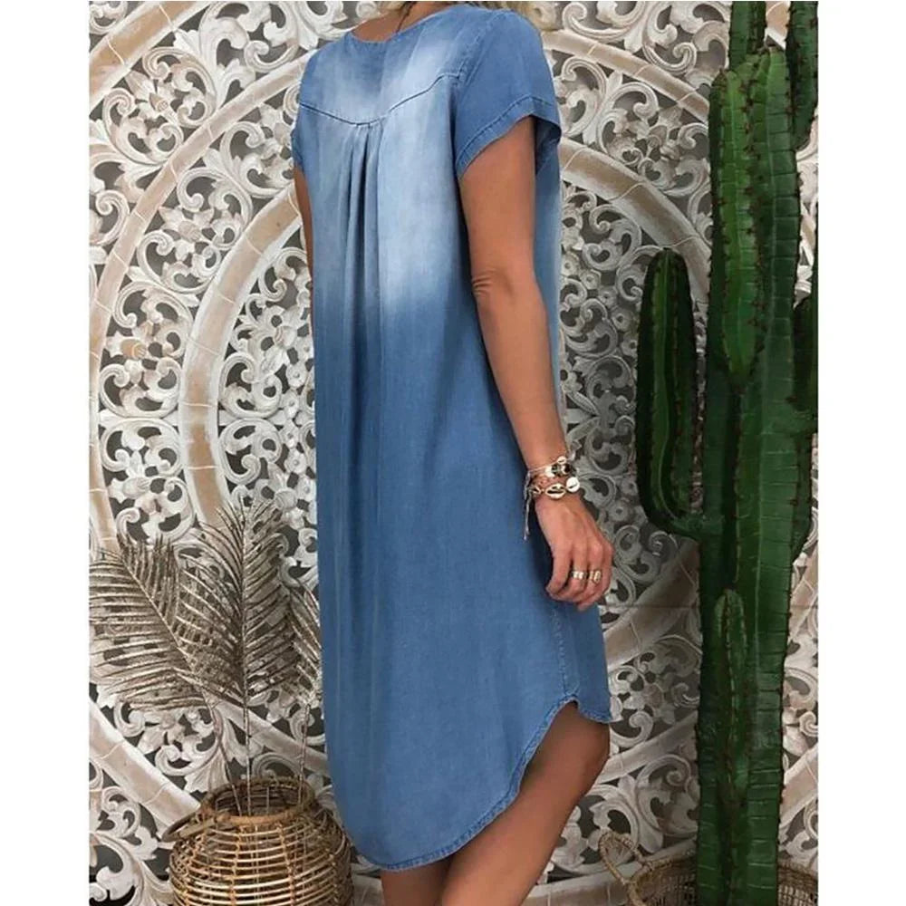 Relaxed Denim Summer Dress