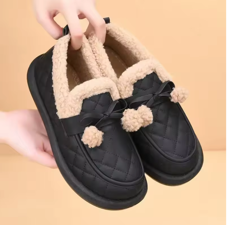 New 2025 Women's Flats Thickened Fleece