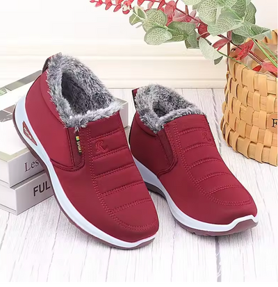Thickened Fleece Winter Anti-Slip Women Shoes