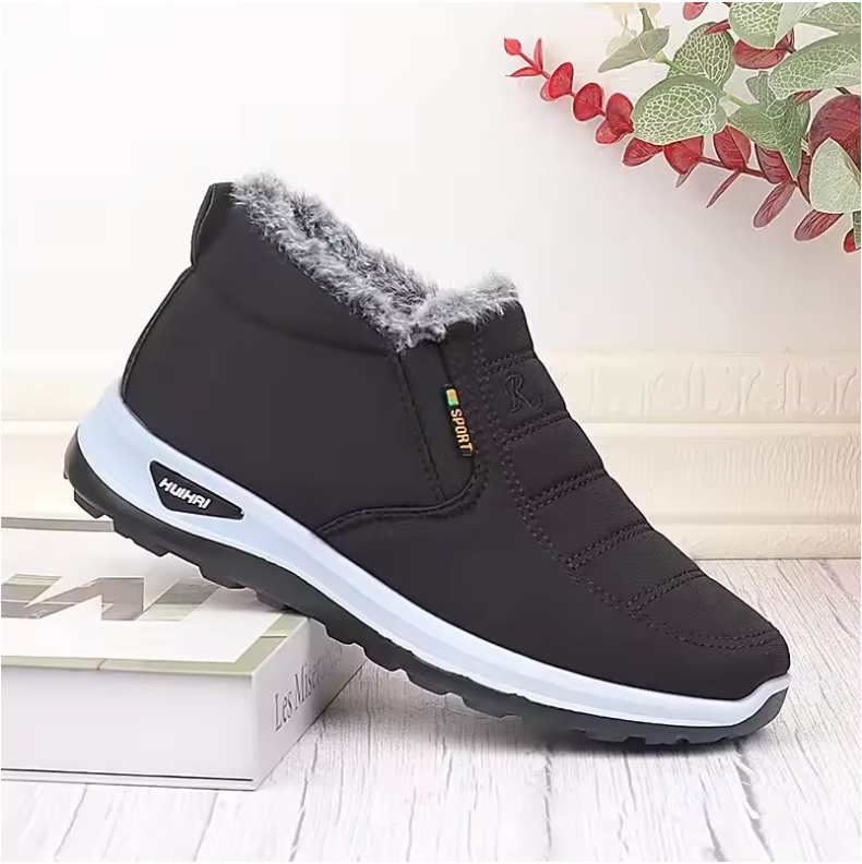 Thickened Fleece Winter Anti-Slip Women Shoes