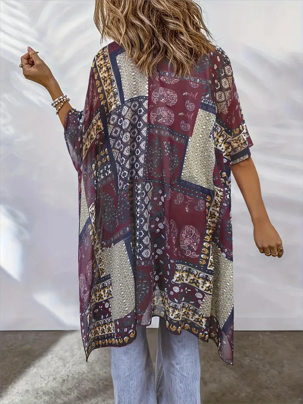 Printed Kimono