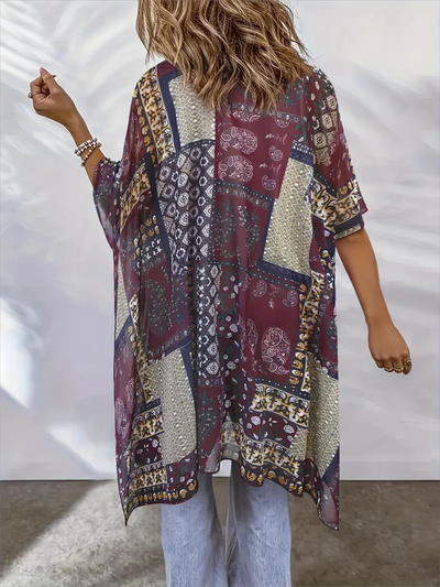 Printed Kimono