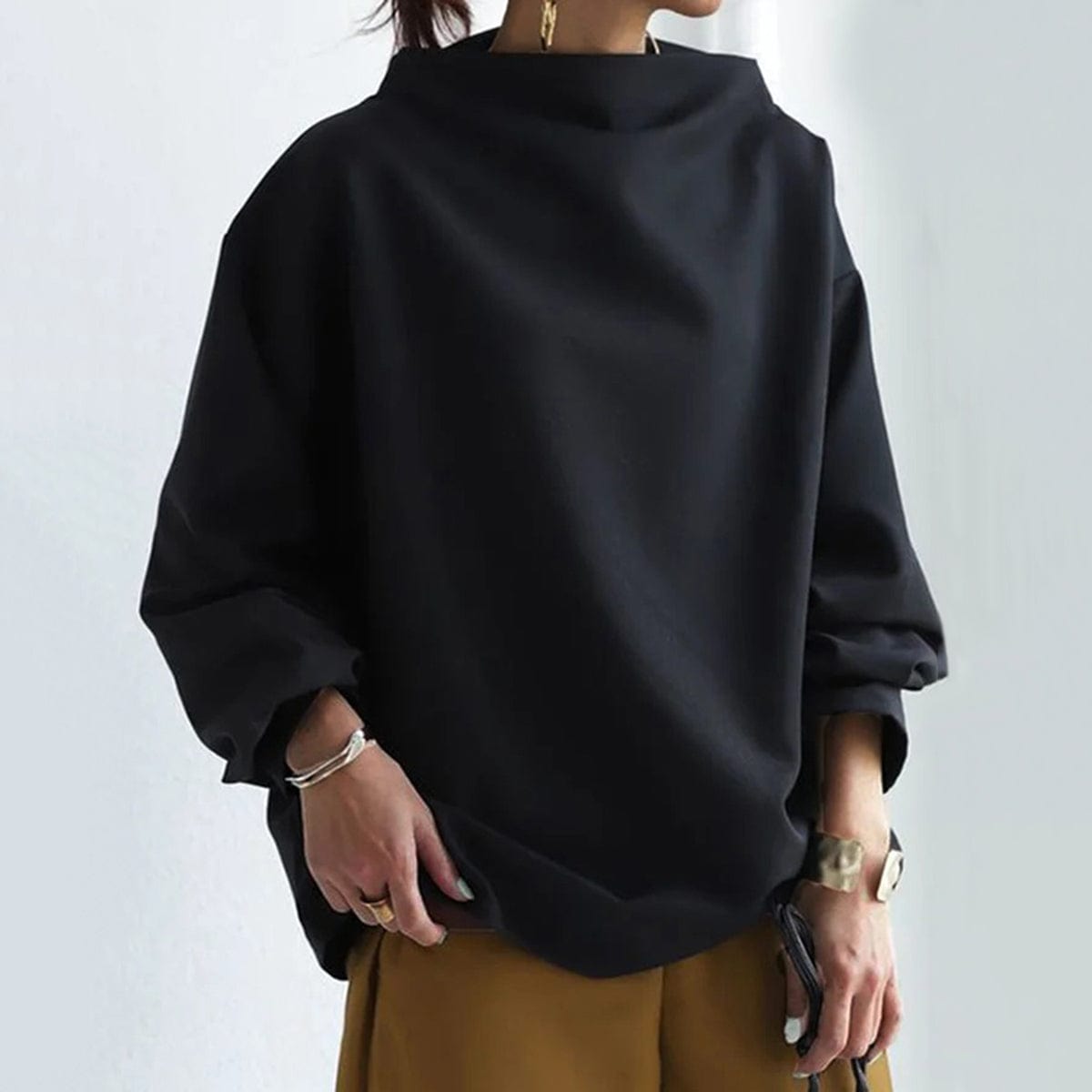 Maisie | Chic High Neck Pullover