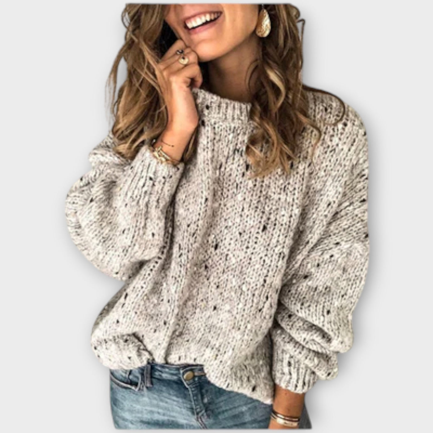 Jacinta | Stylish Relaxed Knit Sweater