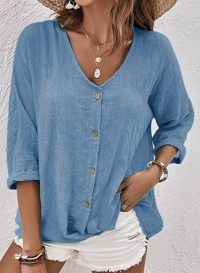 Coralyn | Coastal Breeze Blouse