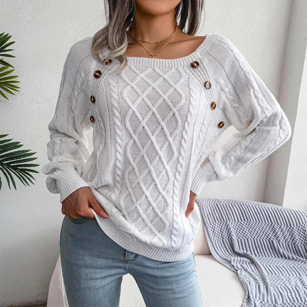 The Elaine Sweater™ | Cozy Cable Knit