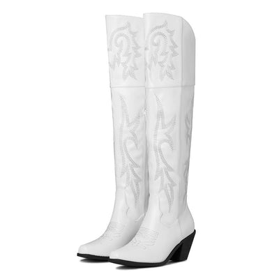 Cheyenne |  Classic Over-the-Knee Cowboy Boots