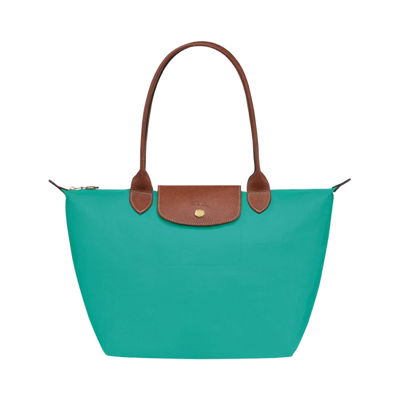 Longchamp | Large Le Pliage Tote, Turquoise