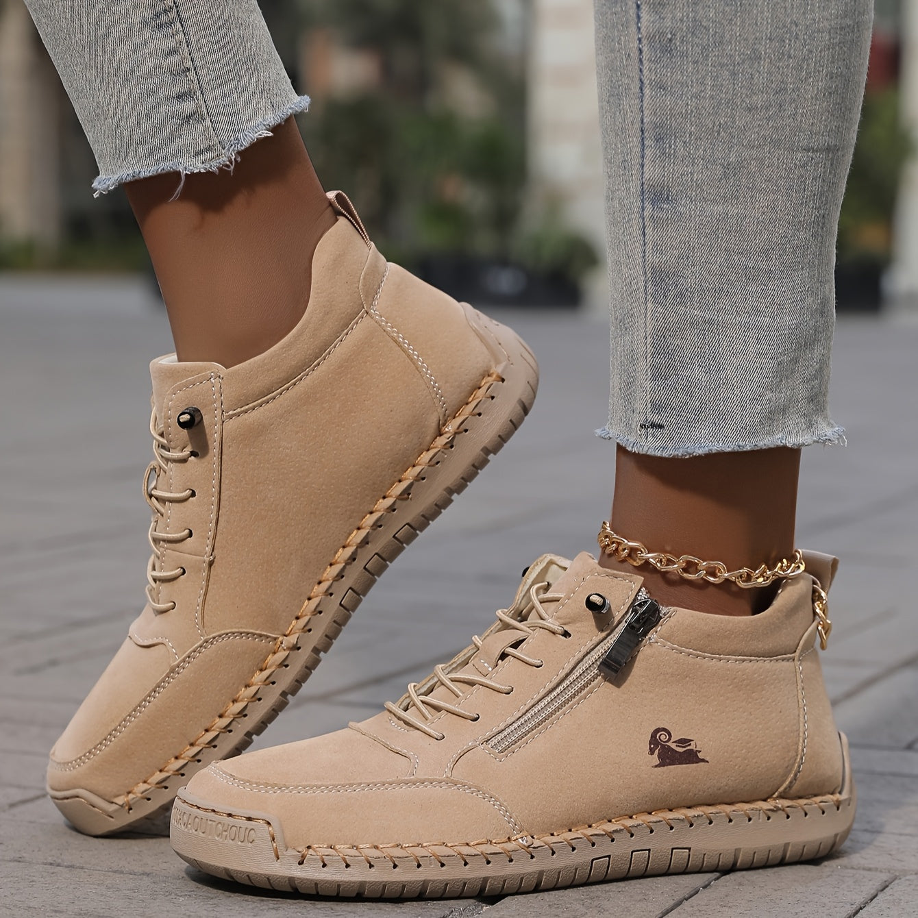 Susan™ | Orthopedic Shoes Khaki