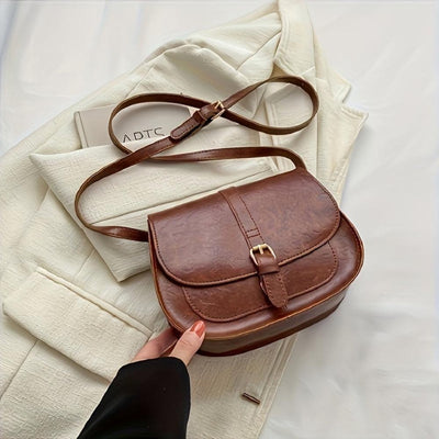 Evelyn Classic Saddle | Crossbody Bag