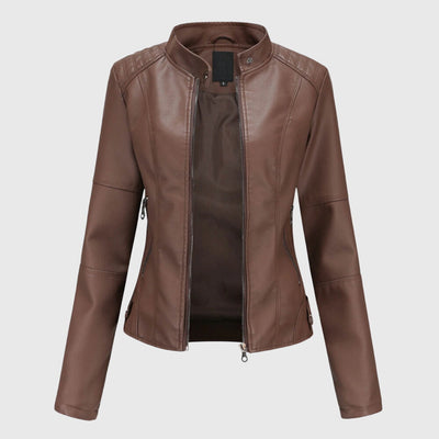Giorgina | Stylish Leather Jacket for Women