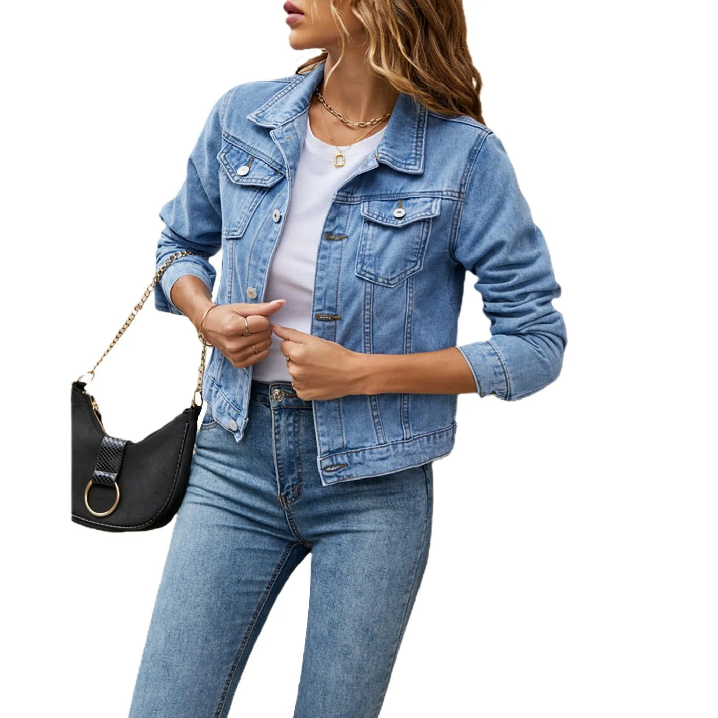 Stylish Casual Denim Jacket