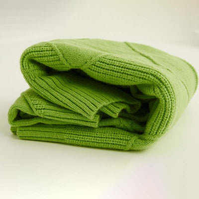 Casual Solid Color Knitted Sweater