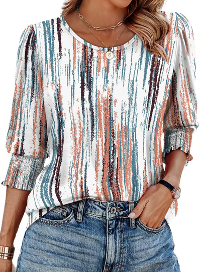 Kaela | Printed Charm Top