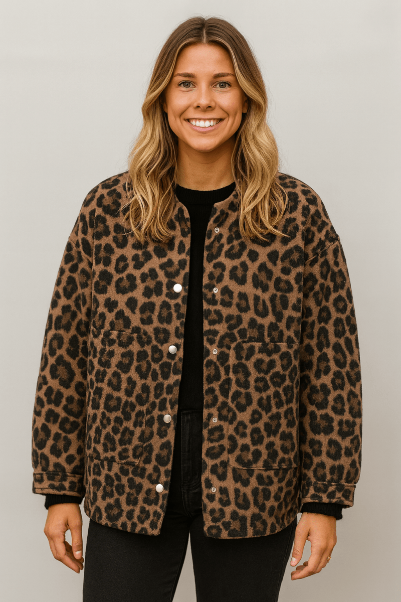 CHARLENE | LEOPARD JACKET