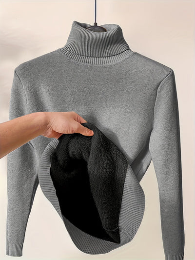 Elise | casual and minimalist turtleneck sweater