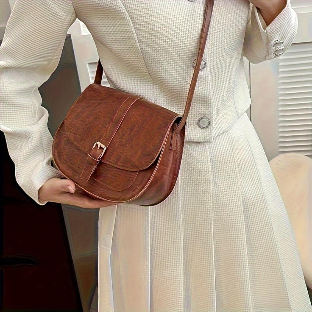 Evelyn Classic Saddle | Crossbody Bag
